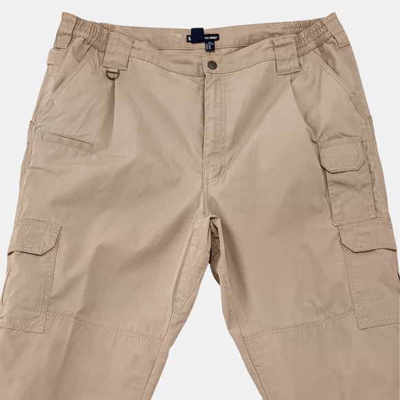 5.11 Tactical Taclite Pro Ripstop Cargo Pant Mens 42x30 Stone Utility 74273 - Picture 3 of 9